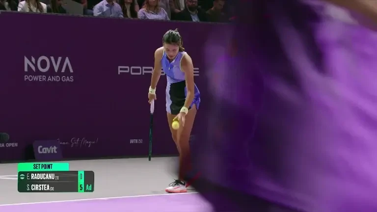 Sorana Cîrstea ia primul set, în finala de la Transylvania Open (VOYO)